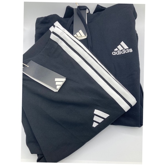 adidas Pants - NWT 2 piece adidas hoodie and leggings matching set womens size L large bundle